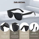 DEMIKOS Polarized Retro Sunglasses for Men and Women