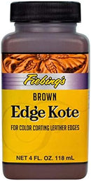 Fiebing's Edge Kote 4 Fl Oz - Green - for Coloring Leather Edges on Purses, Bags, Shoes, Holsters, Wallets, etc — 7