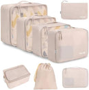 BAGAIL 8 Set Packing Cubes Luggage Packing Organizers for Travel…