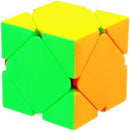 CuberSpeed Skew Ultimate Stickerless Magic Cube Skew Stickerless Speed Cube Puzzle Corner Twist Toys for Kids — 4