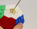 CuberSpeed Pentagonal Dodecahedron Megamin Sculpted Stickerless Magic Cube QiHeng S2 Stickerless Sculpted 12 Side Cube Dodecahedron Speed Cube — 5