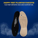 Happy Feet Plantar Fasciitis Orthotic High Arch Support Gel Insert Shoe Insoles for Men and Women — 2