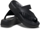 Crocs Women's Getaway Toe Loop Platform Sandals | 8 | Black — 4