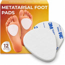 Syhood 40 Pcs Metatarsal Foot Pads, 1/4 Inch Felt,Skin Color,Flat 5