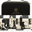 A&A Tournament Chess Set/ 20''x20'' Foldable Silicone Chess Board / 3.75''…