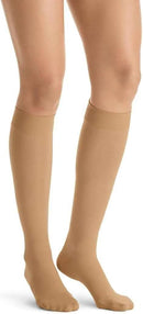 JOBST UltraSheer Waist High 20-30 mmHg Compression Stockings Pantyhose, Closed Toe, Small, Natural — 2