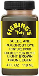 Fiebing's Suede Dye - Recolor, Brighten and Restore Suede and Rough-Out Leather - Medium Brown — 3