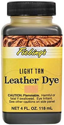 Fiebing Leather Dye 4 Oz Color - (Light Tan) — 3