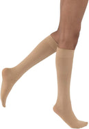 JOBST 115616 BSN Medical Opaque Compression Sock, Knee High, 20-30mmHg, Closed Toe, Petite, Large, Natural | Large Petite — 1