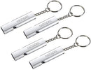 Noopel Emergency Whistles Lifeguard Safety Whistle with Lanyard and Keychain…