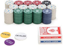 300pc Denomination Fake Plastic Poker Chips Set Counting Chips Mahiong Chips…