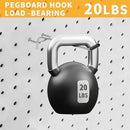 CAEYPOAR Pegboard Hooks, 25 Pack 4 inch Peg Board Hooks for Hanging