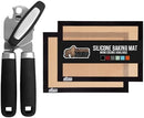 GORILLA GRIP Original Model Stainless Steel Manual Can Opener, Black — 3