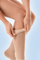 JOBST-115271 Women's Opaque 20-30 mmHg Closed Toe Knee High Support Sock Size: Medium, Color: Natural — 7