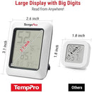 TempPro TP50 Digital Hygrometer and Room Thermometer