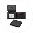 RUNBOX Wallet for Men -Slim Rfid Leather Mens Bifold Novelty Wallets 2 ID Window With Gift Box Men's Accessories