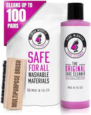 Shoelada- Shoe Cleaner For Sneakers,8.5oz White Shoe Cleaner,Shoe Cleaning Kit with 2 Brush,Shoe Cleaning Removes Dirt and Stain for White Shoes, Suede, Leather, Canvas, Knit, Boots, Fabric, PU — 5