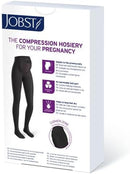JOBST Maternity Opaque Compression Waist High Pantyhose Stockings, Closed Toe, 20-30 mmHg Moderate Support for Swollen Legs During Pregnancy | Large | Caramel — 4