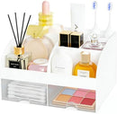 Makeup Organizer with 2 Drawers, Cosmetic Storage for Dresser Vanity and…