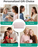 BAGSMART Makeup Bag Travel Toiletry Bag, Wide-open Zipper Pouch, Pink