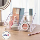 STORi Clear Plastic Vanity Makeup Organizer