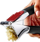 OXO Good Grips Garlic Press, Easy to squeeze & Self Cleaning Tool, Black — 3