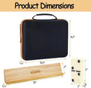 Bucher&Rossini Dominos Set for Adults with 4 Domino Racks Double Six Dominoes…