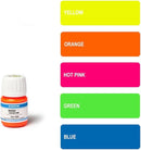Giardini Fluorescent Italian Edge Paint, 5 Colors, 2 Sizes — 4