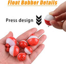 Fishing Bobbers Tackle Kit, 205pcs Basic Tackle Box Fishing Accessories…