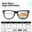 DEMIKOS Polarized Retro Sunglasses for Men and Women