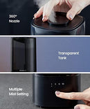 ROSEKM 2.0L Filterless Cool Mist Humidifier, 24-Hour, Compact
