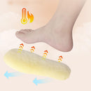 Linwnil 2Pairs Sheepskin Insoles Kid's Premium Thick Wool Fur Fleece Inserts Cozy & Fluffy for Children's — 6