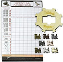Regal Games Mexican Train Domino Expansion Set - 8 Metal Marker Trains with…