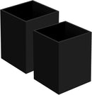 Ptaedex Acrylic Pen Holder Organizer, Black Pencil Holder for Desk, 2 Pack — 1