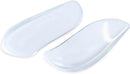 BraceAbility Medial & Lateral Heel Wedge Silicone Insoles (Pair) - Supination & Pronation Corrective Adhesive Shoe Inserts for Foot Alignment, Knock Knee Pain, Bow Legs, Osteoarthritis — 1