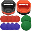 Air Hockey Pushers Air Hockey Pucks &Paddles,Goal Handles Paddles Replacement…