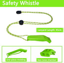 Amzonly Emergency Whistle, 120db Safety Whistle Survival Shrill Loud for…