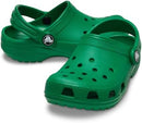 Crocs Kid's Classic Clog – Black/Lemon/Dirty Black — 5