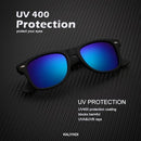KALIYADI Polarized Sunglasses 3-Pack, Matte Mirror Lenses