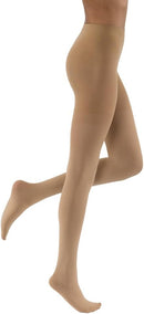 JOBST Relief Compression Stockings, 20-30 mmHg, Waist High | Petite | Beige | Medium — 1