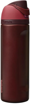 Owala FreeSip Stainless Steel Water Bottle 24 oz Black Cherry — 1