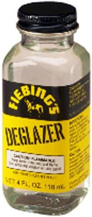 Fiebing's Leather Deglazer (4 Fl Oz, Clear) - Leathercraft Preparer for Paint, Adhesion, Dye - Will Not Impair Leather Flexibility - Clean Wax, Finish, Grease on Boots, Shoes, Jacket, Purse, Furniture — 3