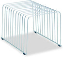 Fellowes Desktop Organizer, 11 Sections, 9" x 11.375" x 8", Wire, Silver (72012) — 3