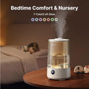 Homvana 3.6L Cool Mist Humidifier and Oil Diffuser, 23dB Quiet