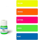 Giardini Fluorescent Italian Edge Paint, 5 Colors, 2 Sizes — 3