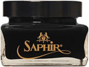 Saphir Medaille d'Or Pommadier Cream 75ml – Natural Cream Leather Shoe Polish, Leather Conditioner for Boots, Handbags | Black — 3