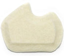 Dr. Jill's Foot Pads, Latex Free, YJ30-4055, Sesamoid Pad Skived 1/4" Felt -Right- (12 Pack) Dancers Pad 1