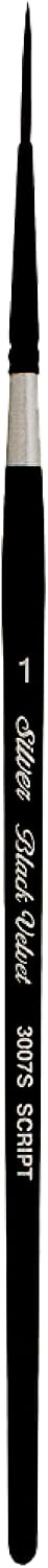 Grumbacher Goldenedge Golden Toray Liner Watercolor Brush, Synthetic Bristles, Size 6 (4623.6) (Pack of 2) | 1 Count (Pack of 2) — 5