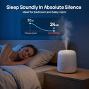Clarston 2L Cool Mist Humidifier for Baby Nursery, 24dB Quiet