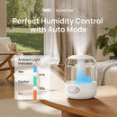 DREO 3L Cool Mist Humidifier, 30-Hour Runtime, Humidity Control